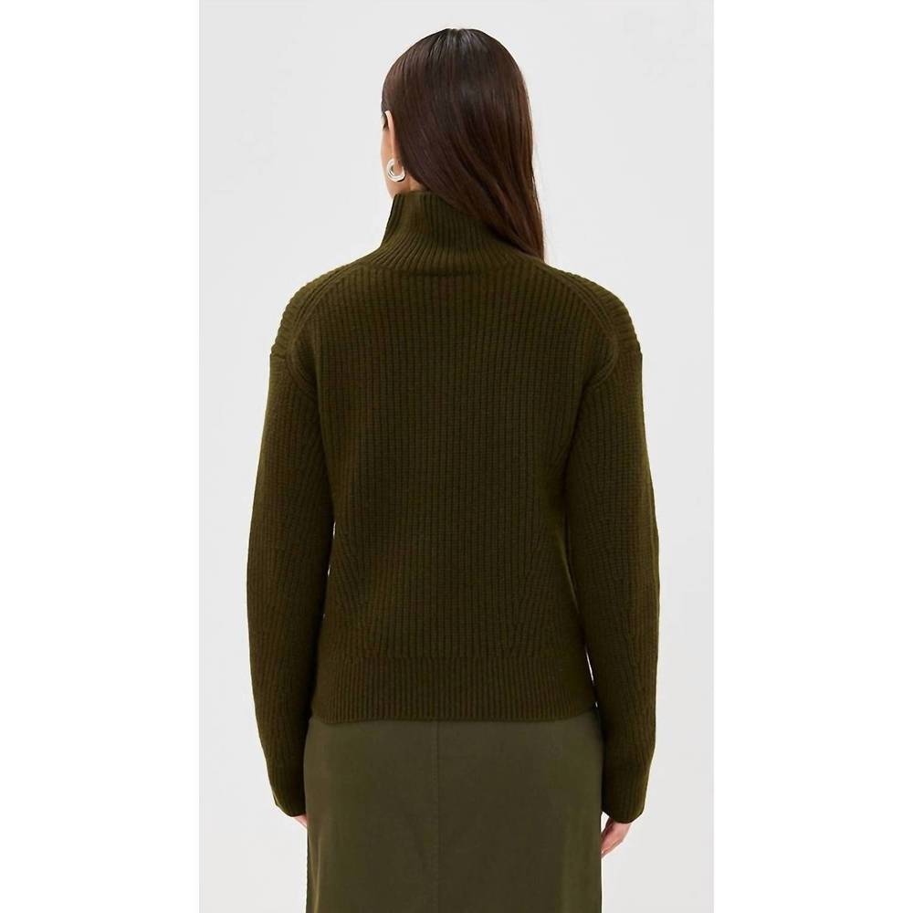 NEW A.L.C. jean sweater in military green - Picture 3 of 3